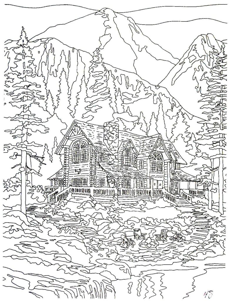 20 Free Printable Travel Coloring Book Pages while we're stuck at ...